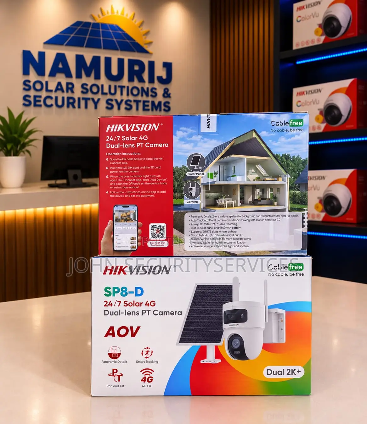 Hikvision 4G Solar Camera – Wireless CCTV Security Camera