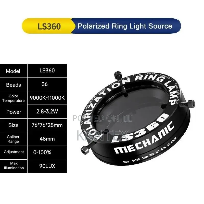 Mechanic Polarization Ring Lamp LS360