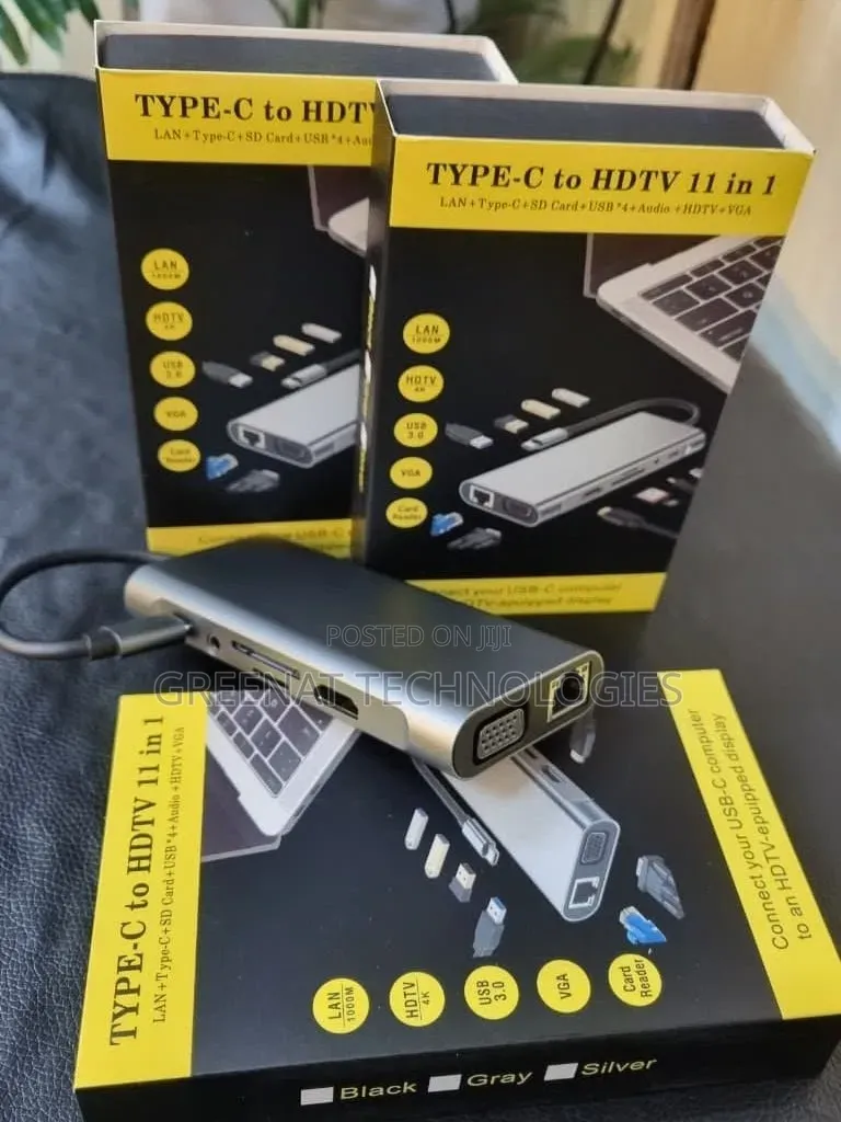 Type-C to HDTV 11-in-1 USB-C Hub | Docking Station