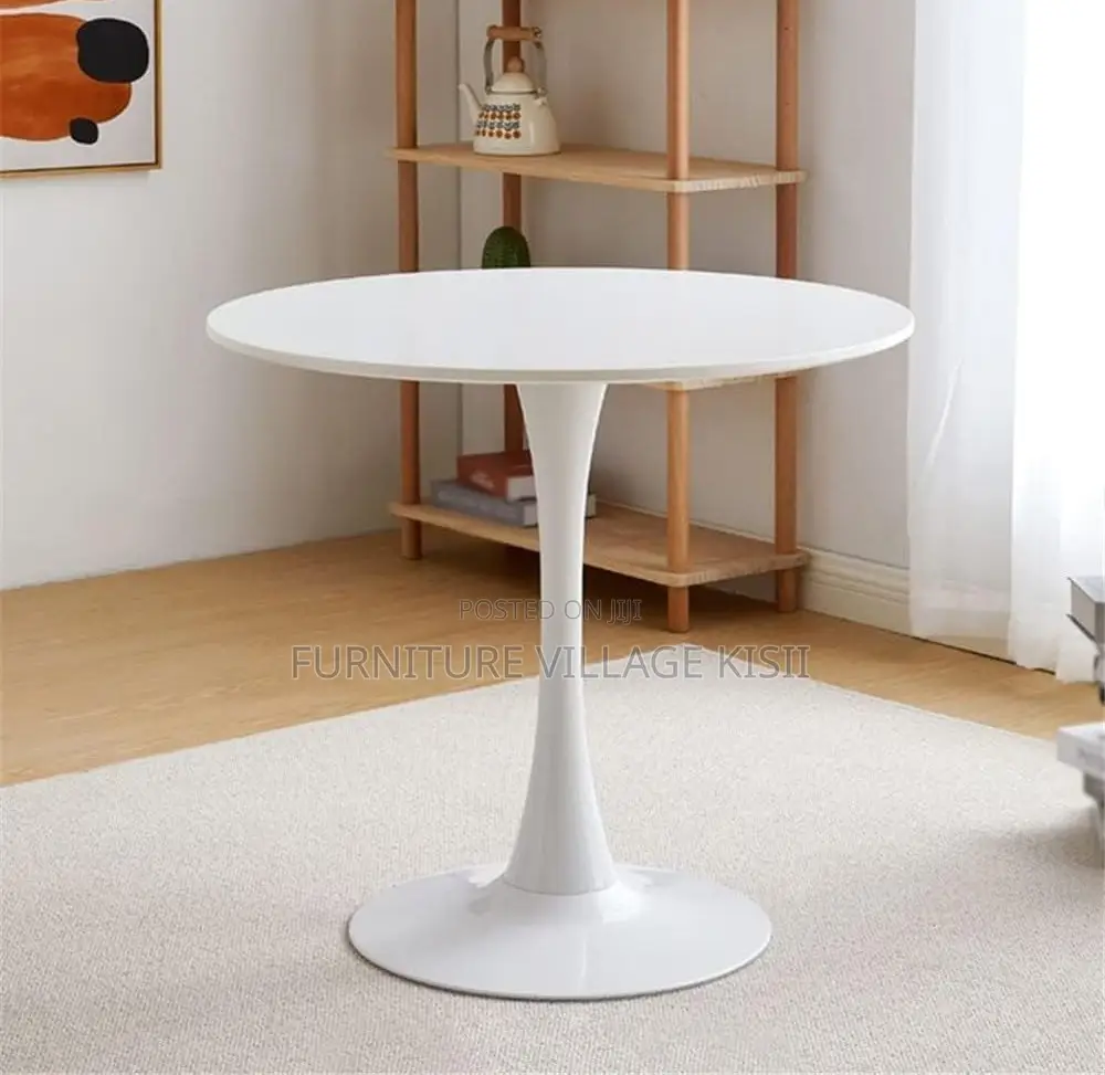 Home Furniture:4-Seater Marble Dining Set