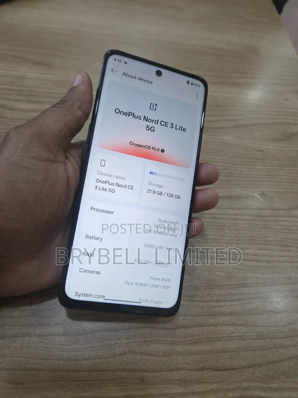 OnePlus Nord CE 3 Lite 5G 128 GB Blue
