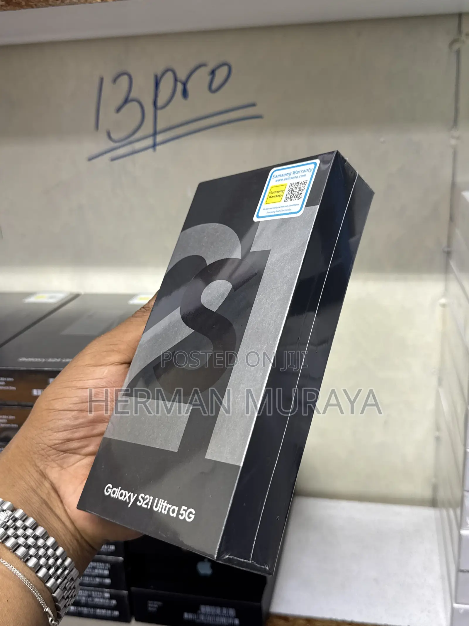 New Samsung Galaxy S21 Ultra 5G 256 GB Black