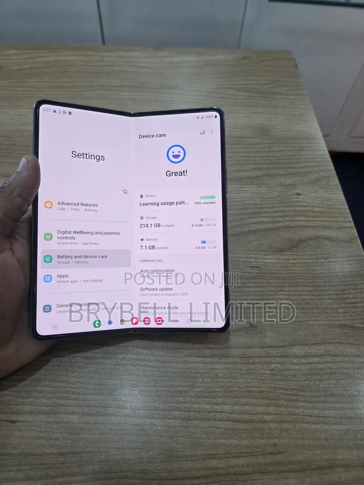 Samsung Galaxy Z Fold4 256 GB Blue