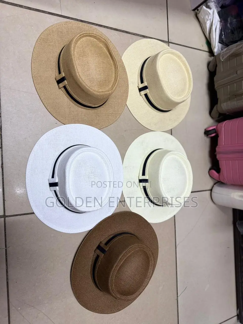 Classic Wide-Brim Straw Fedora Hat – Stylish Summer Sun Hat