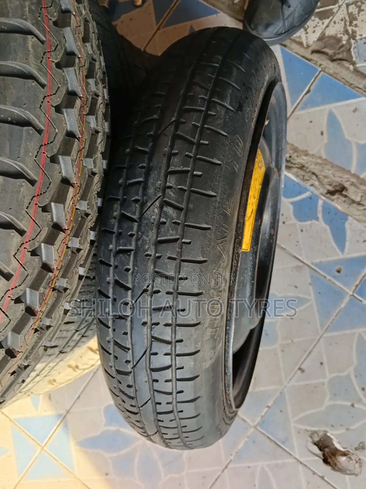 Sample/ Spare Tyre 105/70d14