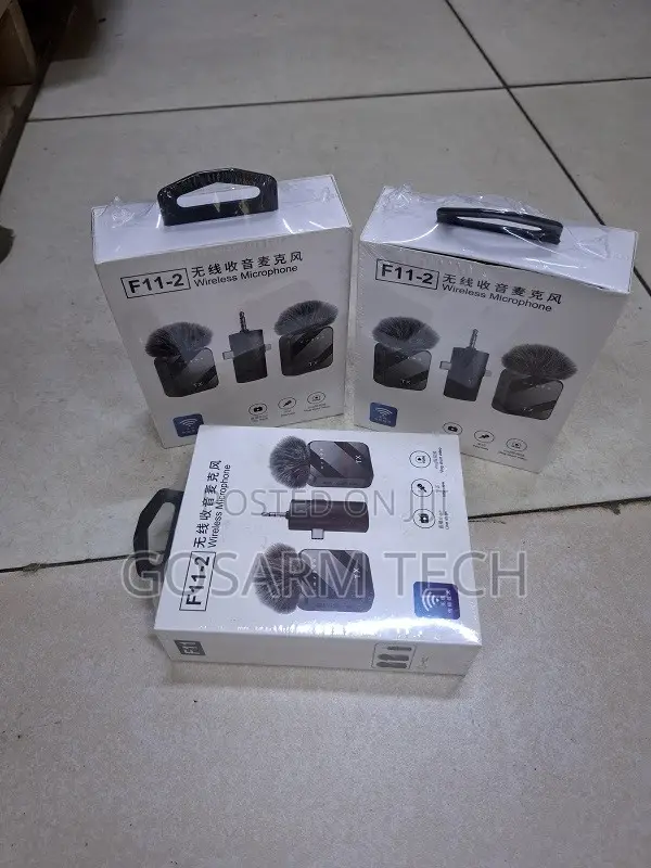 F11 Wireless Microphone for Mobile Video