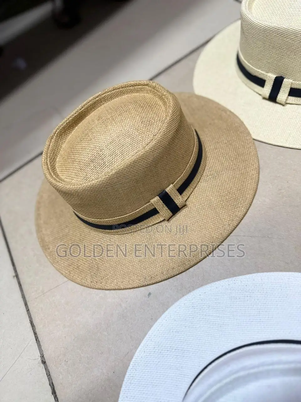 Luxury Woven Straw Hat – Casual Beach, Holiday Travel Accessory