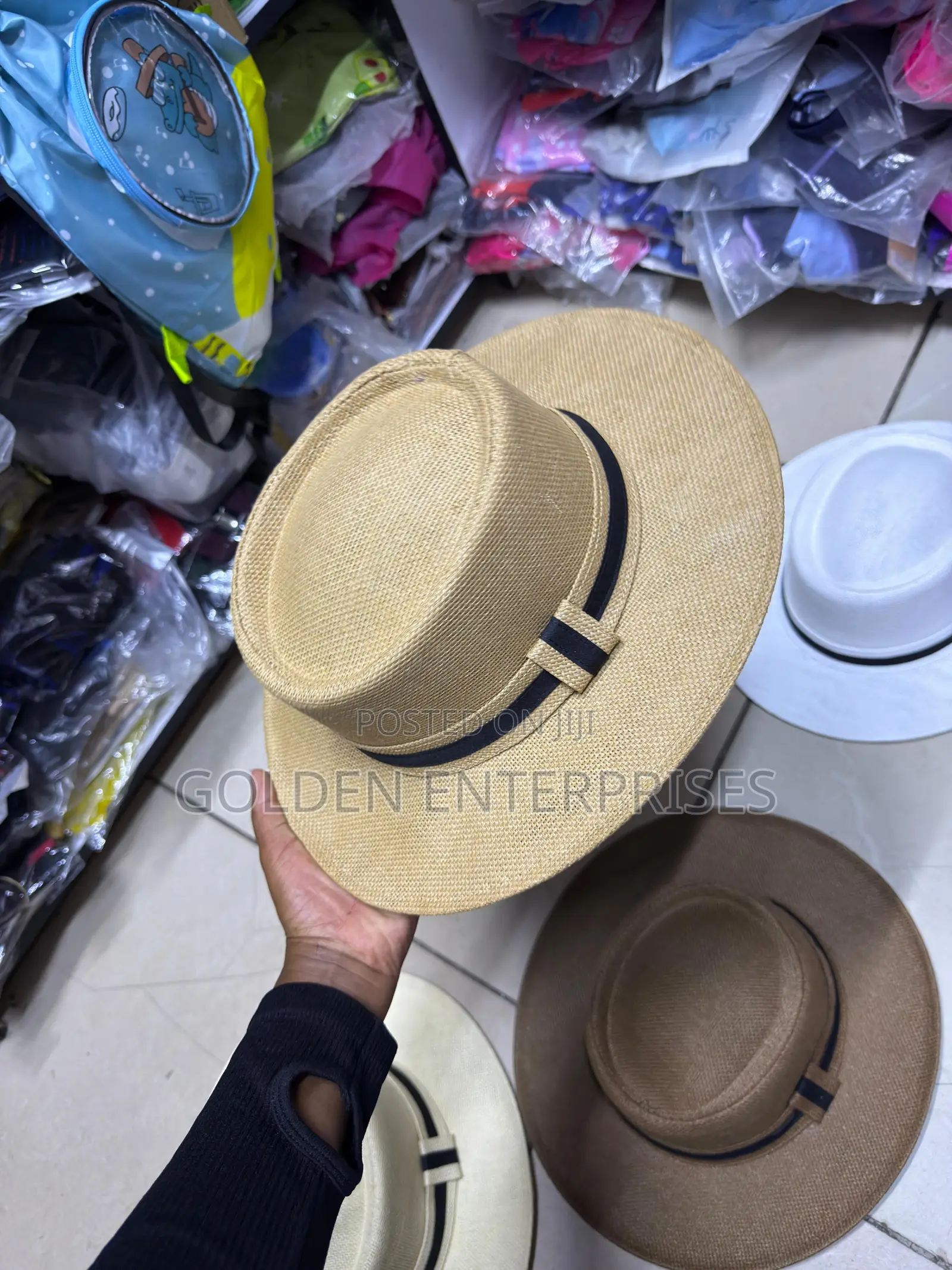 Luxury Woven Straw Hat – Casual Beach, Holiday Travel Accessory