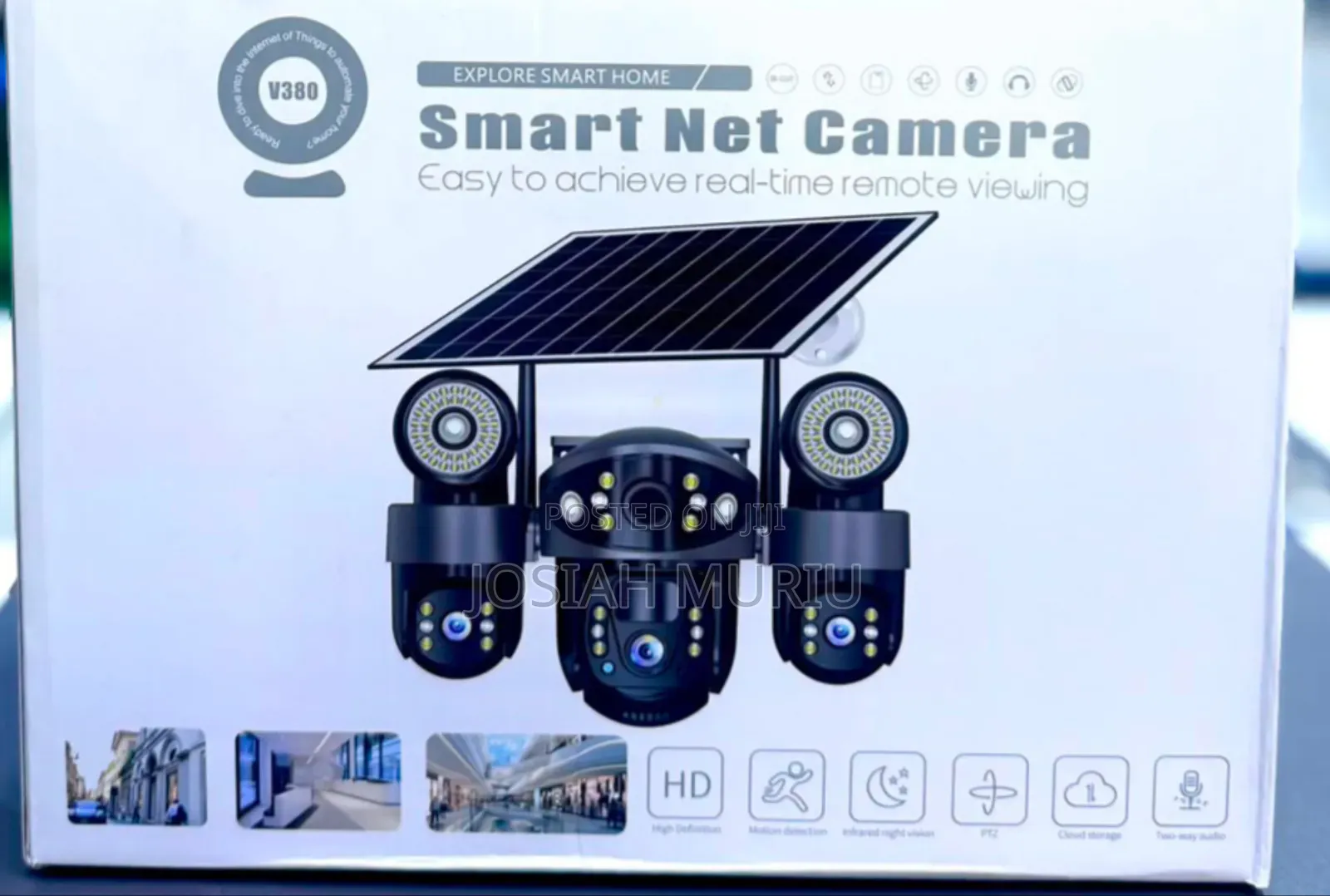 Dual Light Security Camera