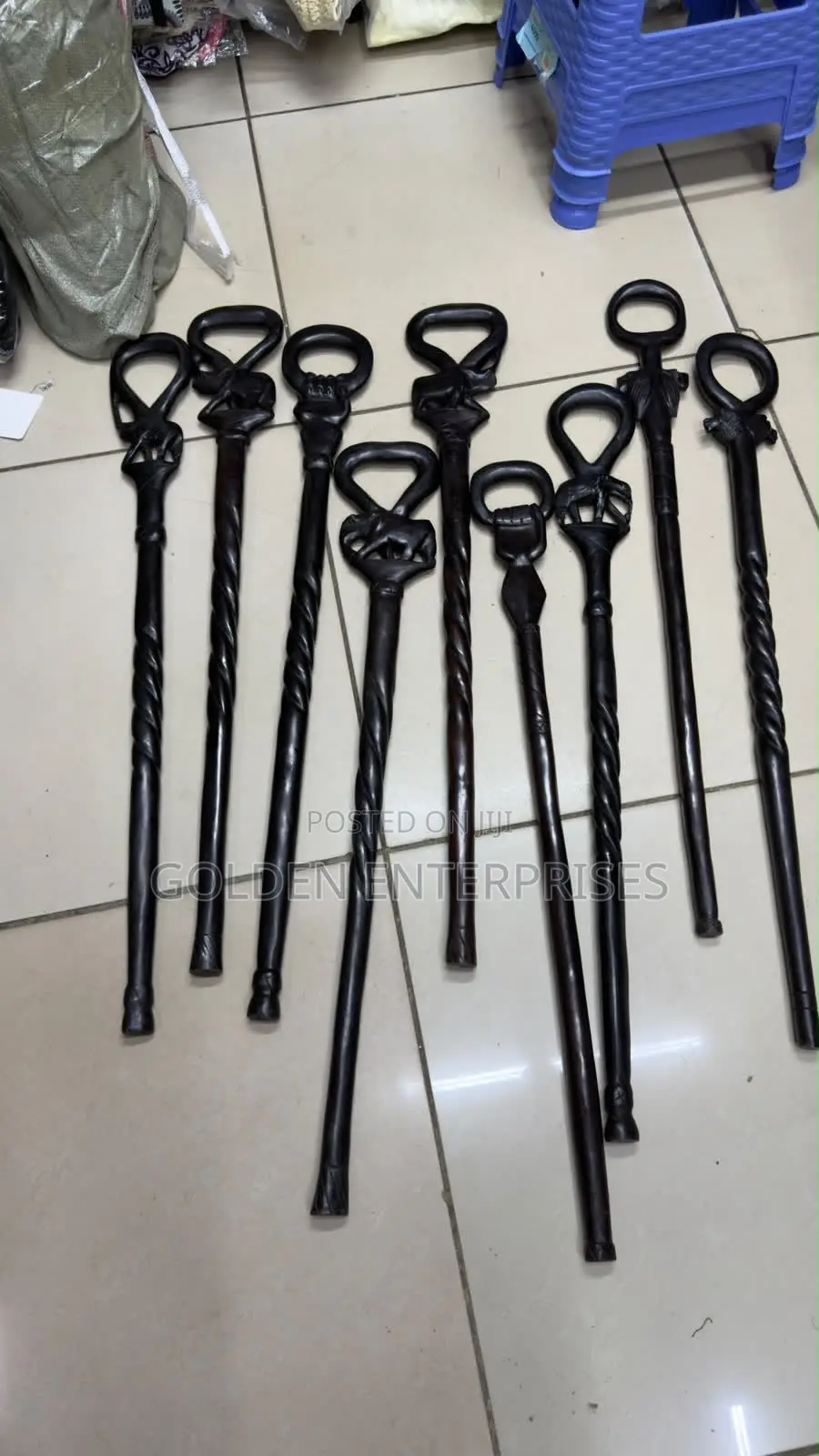 Ruracio, Koito, Events Hand Carved African Traditional Walking Sticks
