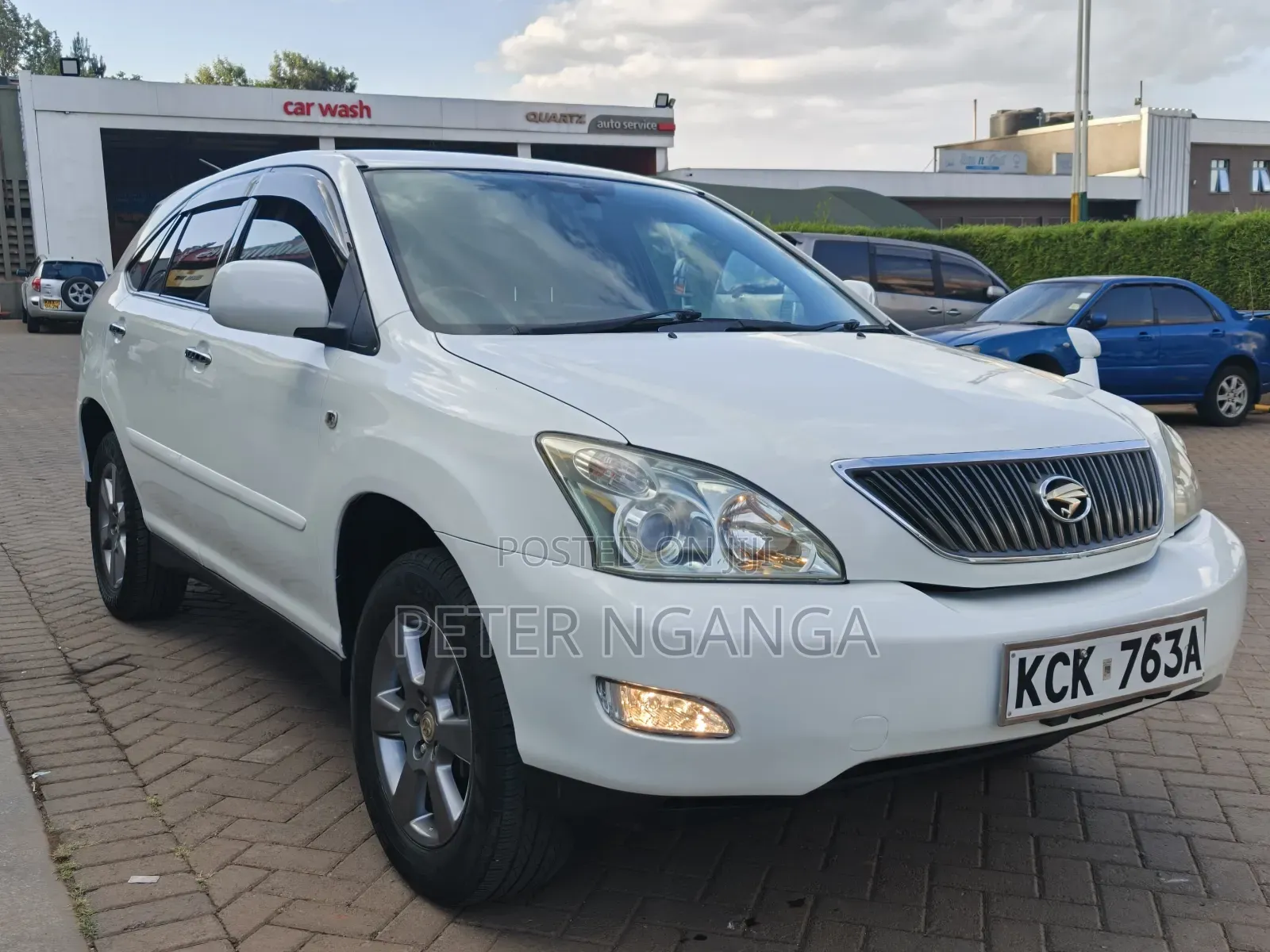 Toyota Harrier 2010 White