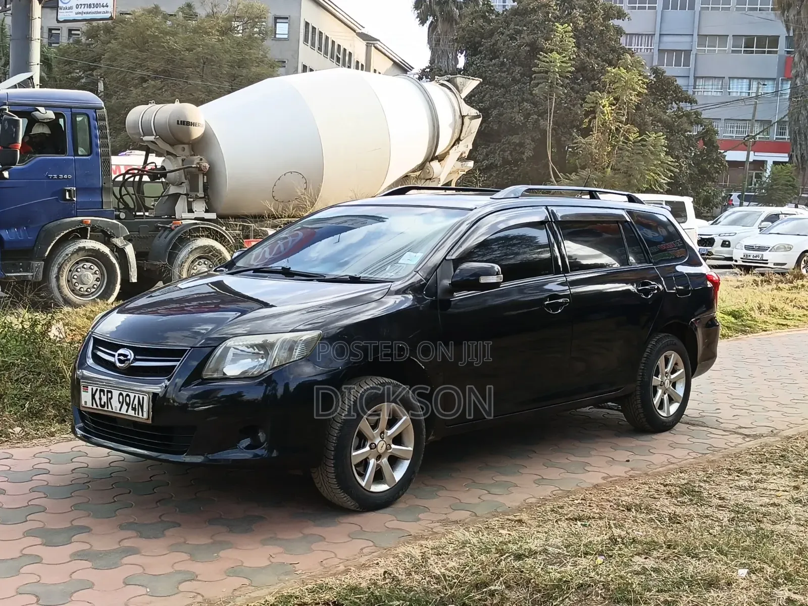 Toyota Corolla Fielder 2011 Black