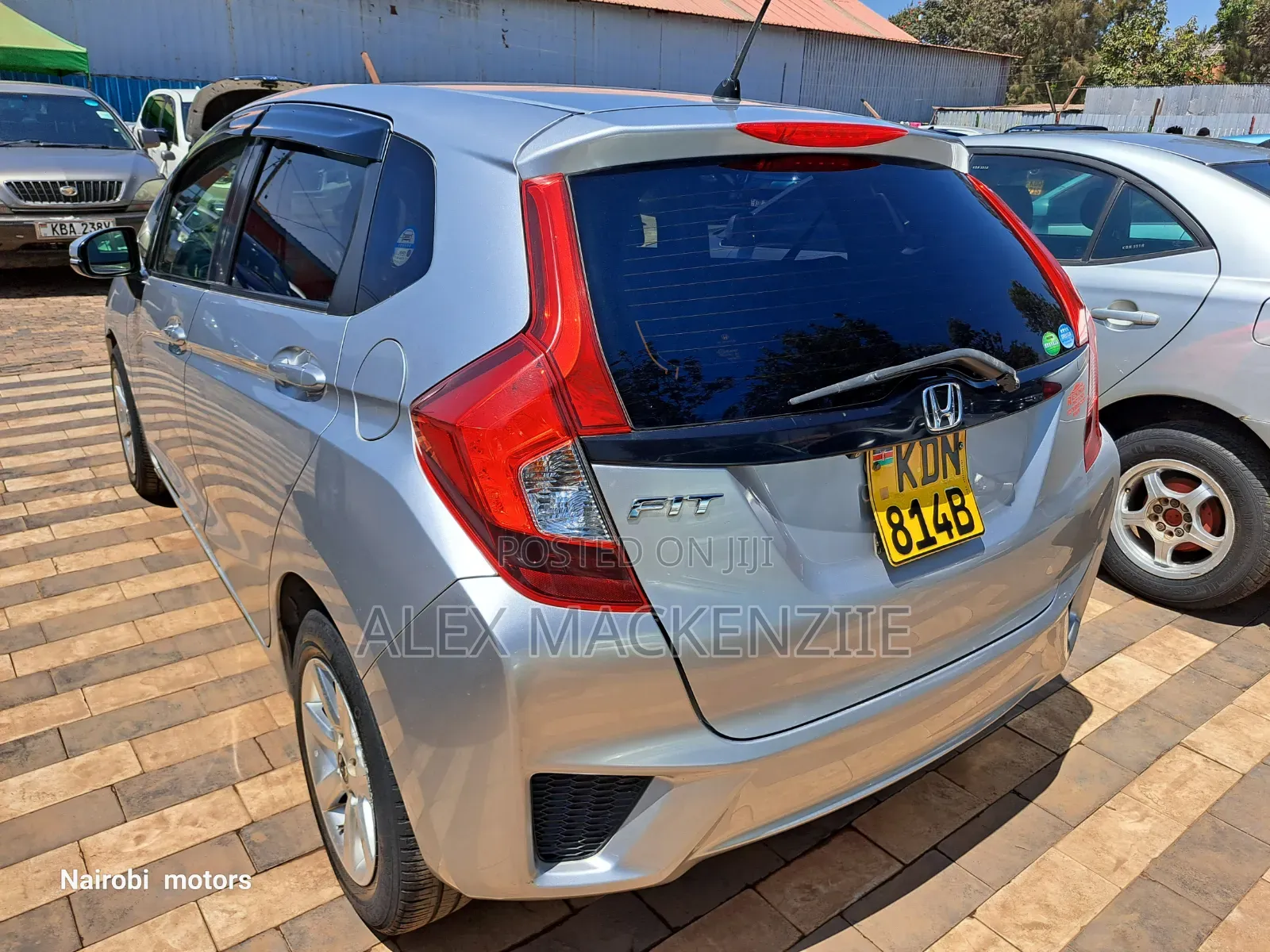 Honda Fit 2016 Silver