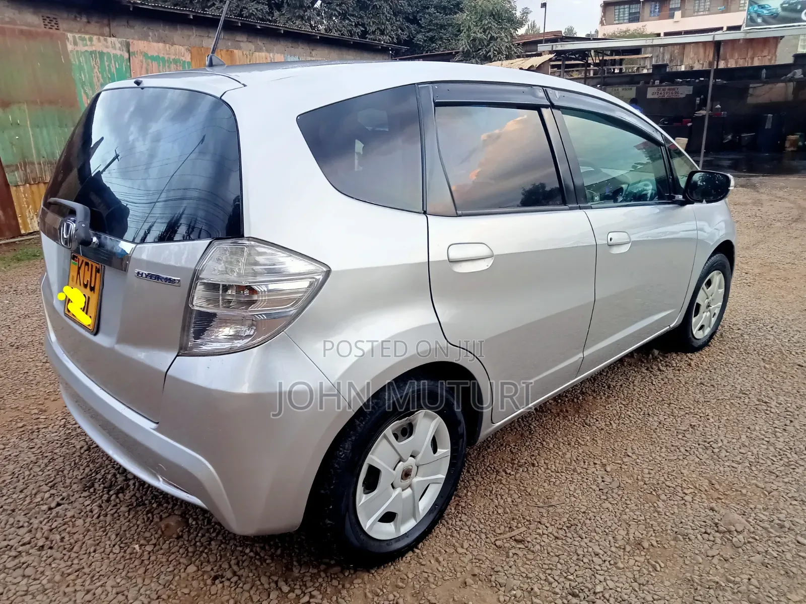 Honda Fit 2012 Silver