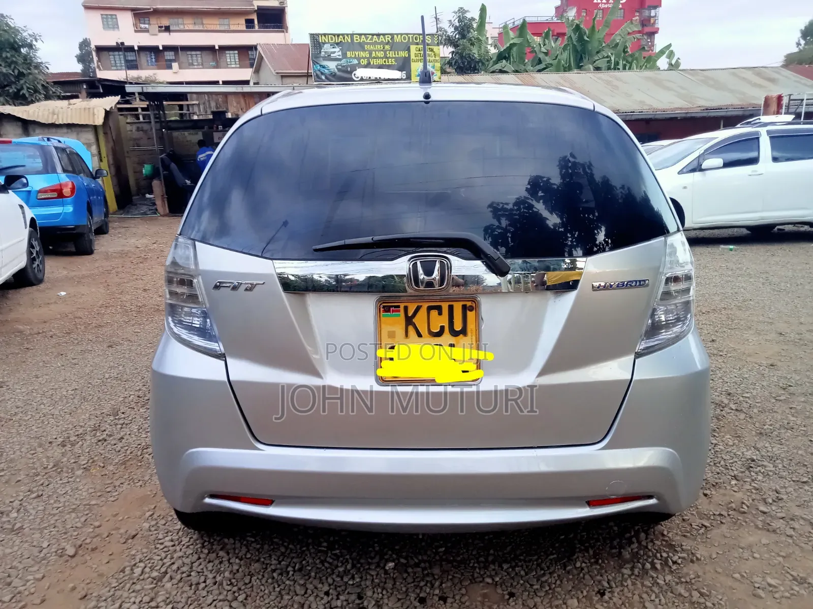 Honda Fit 2012 Silver