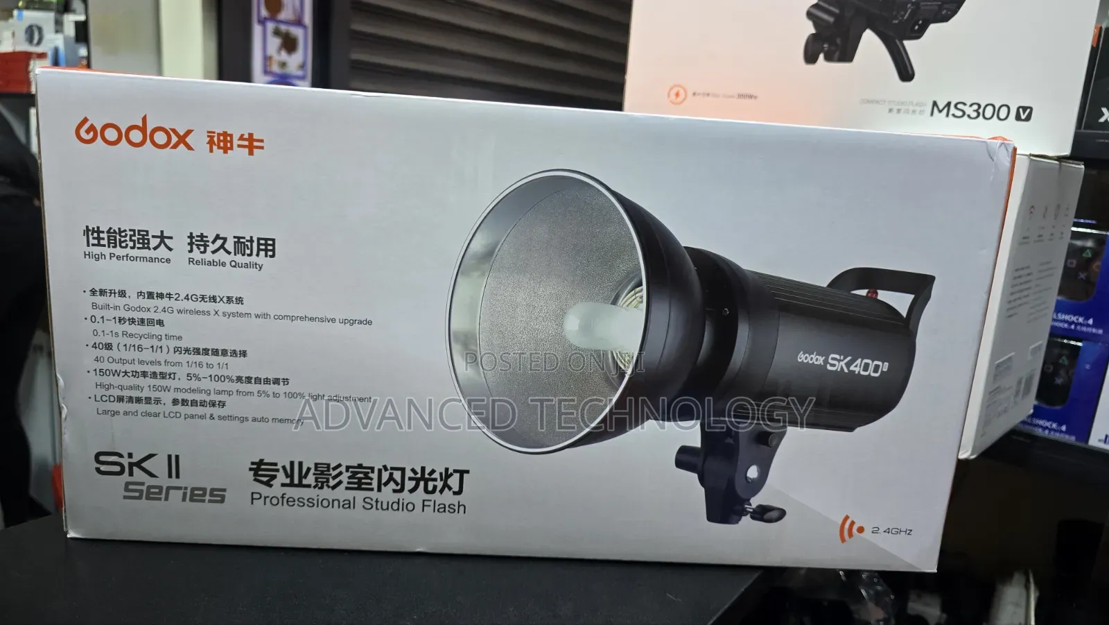 Godox Sk400 Mark Ii Studio Light/Flash Monolight