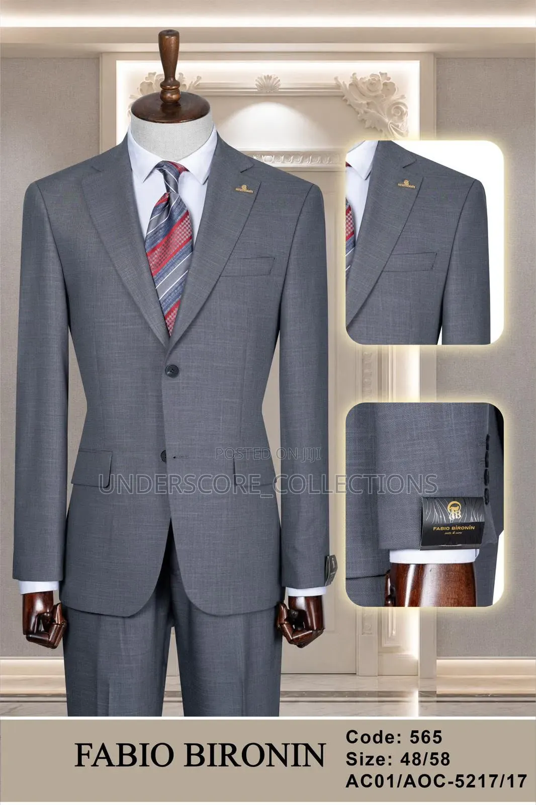 Fabio Turkey Men Suits