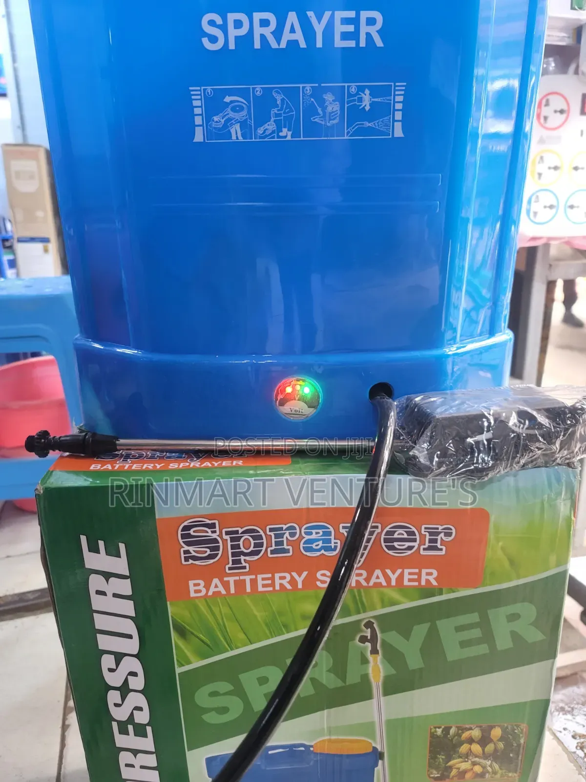 High Pressure Rechargeable Knapsack Sprayer 20l