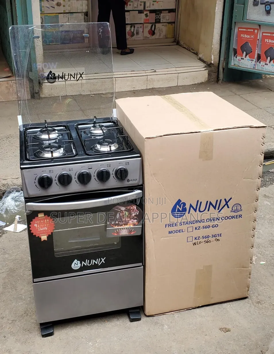 Nunix All Gas Standing Cooker