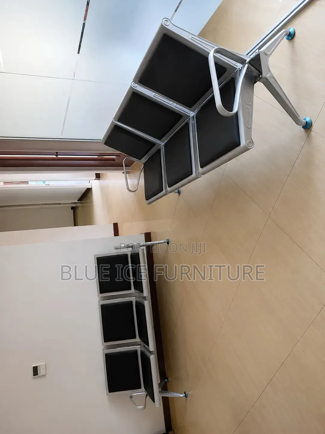 Black Modern Office Bench Chair for Sale in Kenya