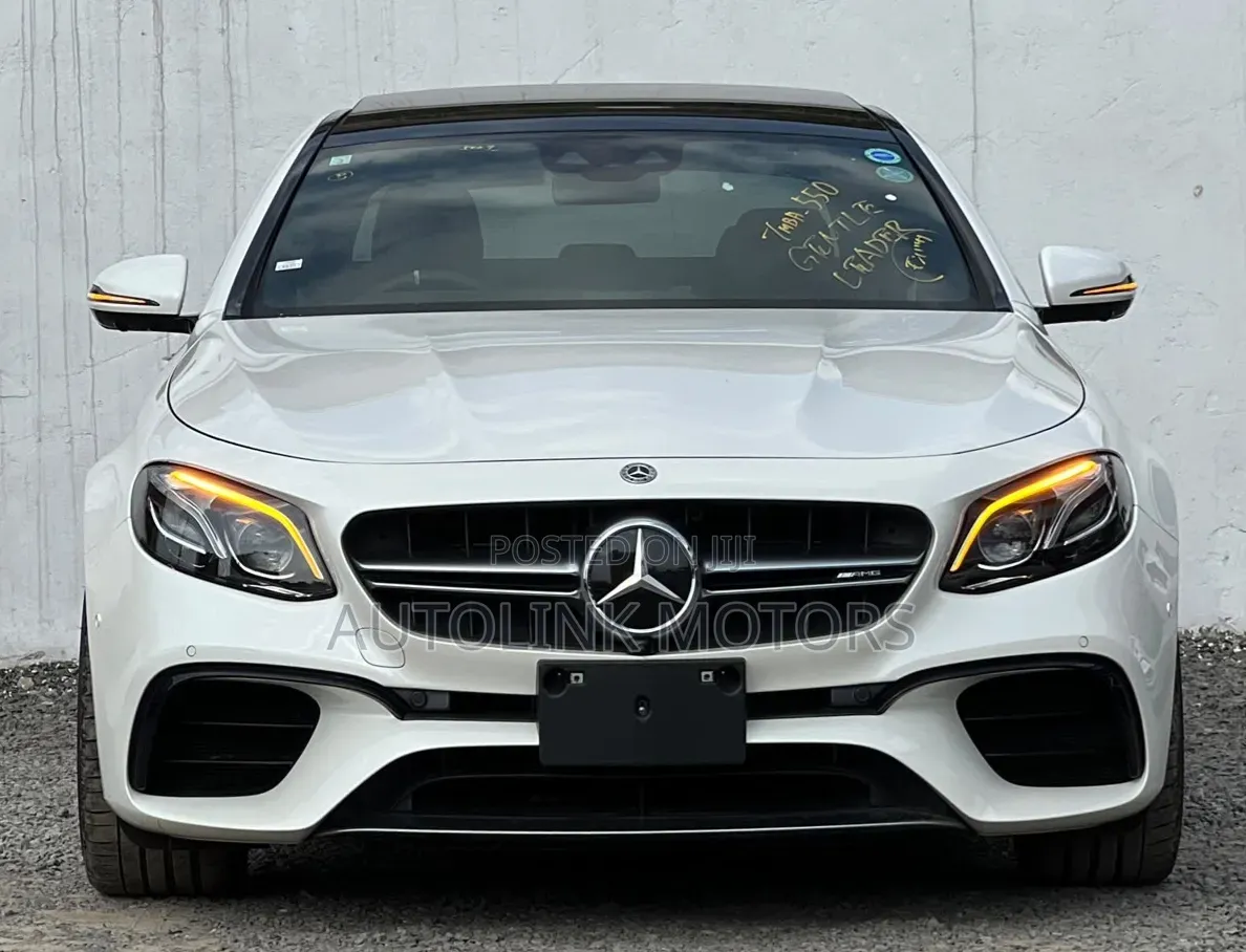 Mercedes-Benz E63 2019 White