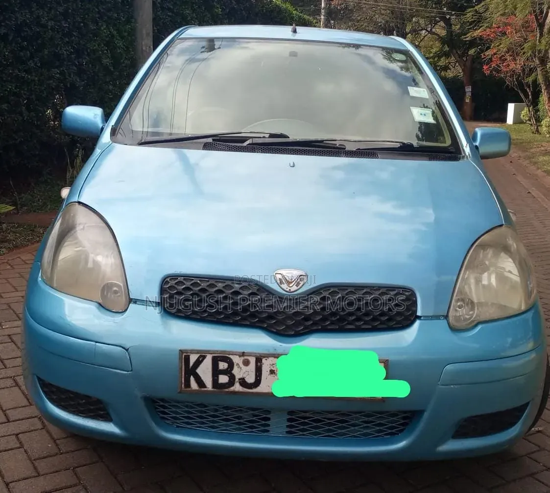 Toyota Vitz 2002 Blue