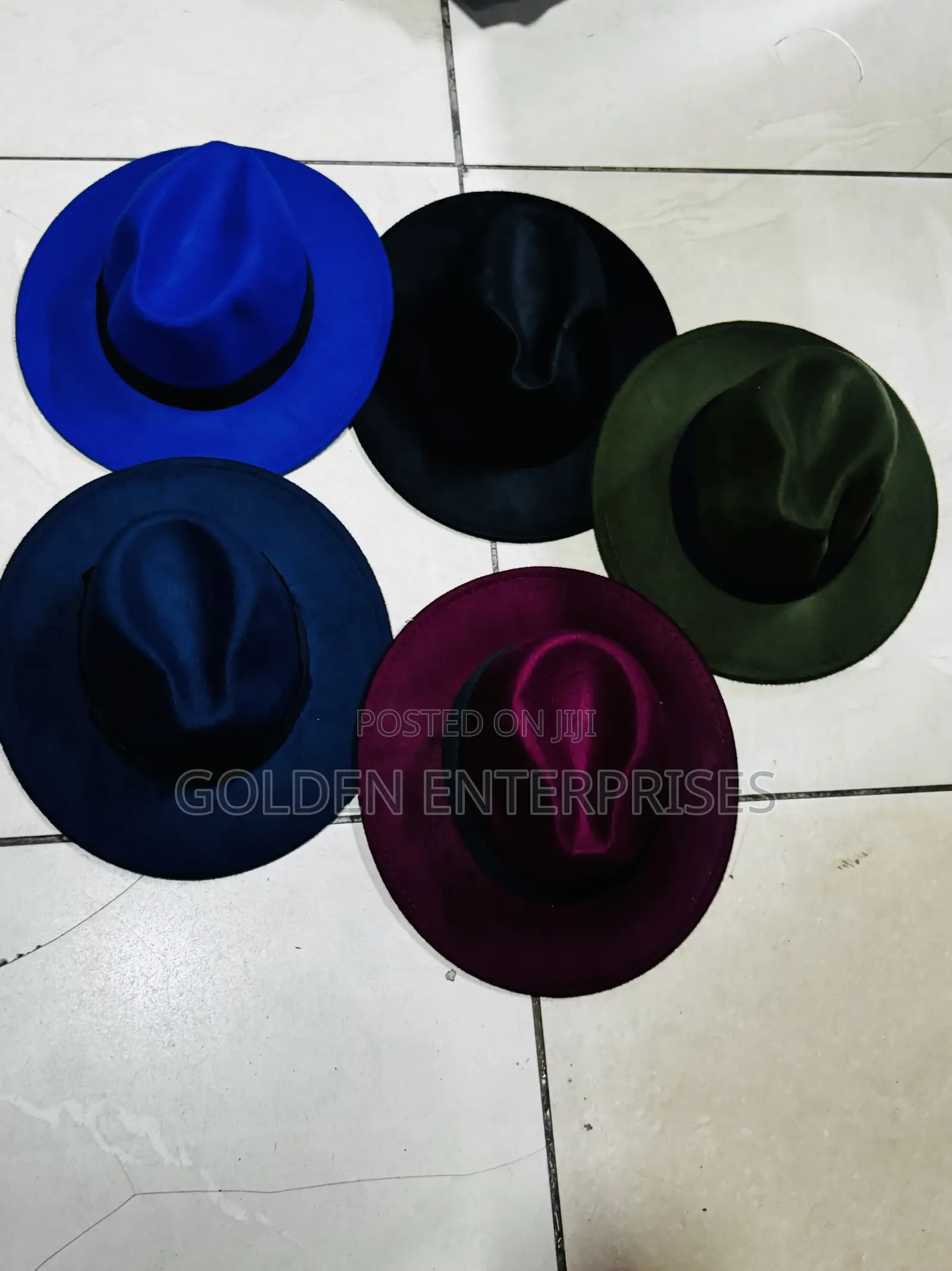 Classic Wide Brim Fedora Hats
