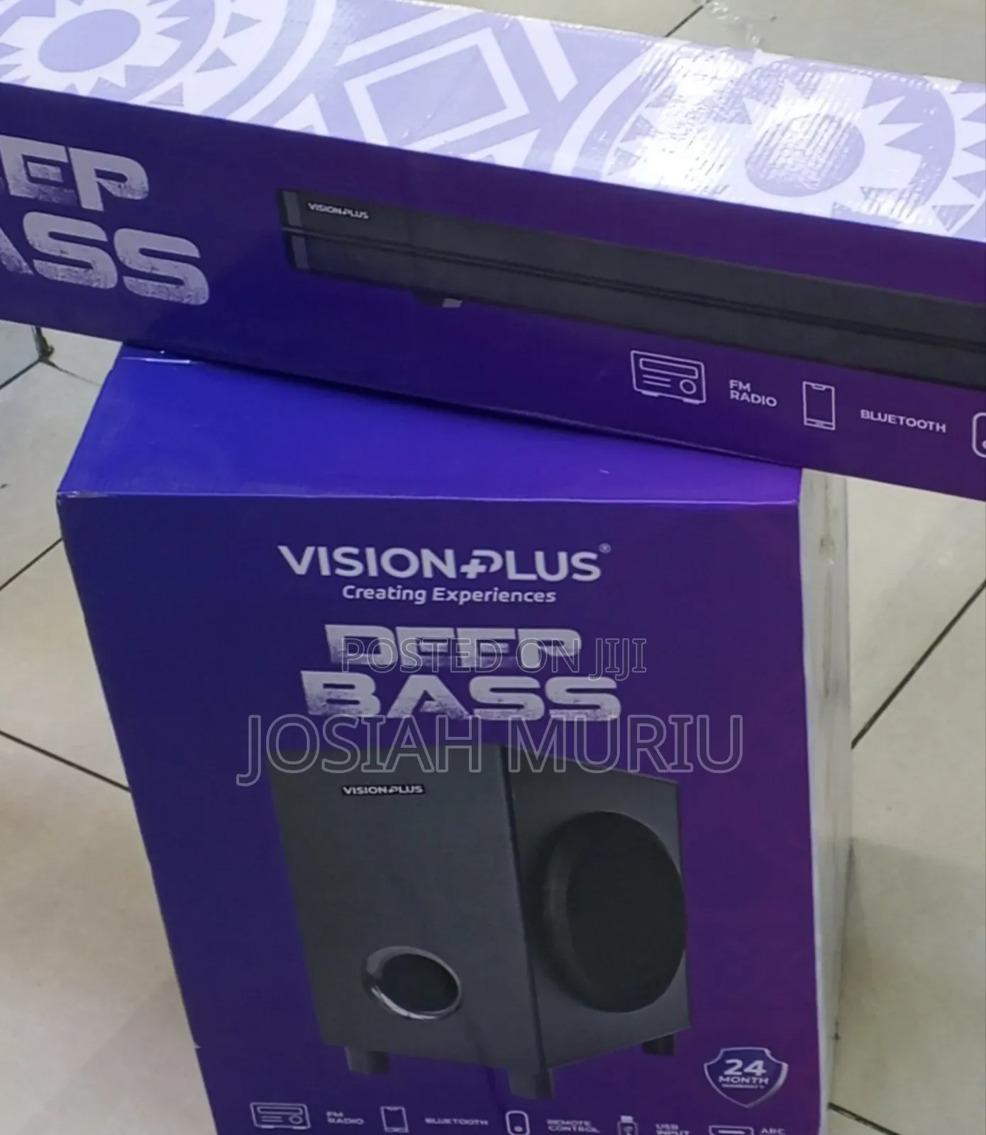 Vision Plus Deep Bass for Home Entertainment