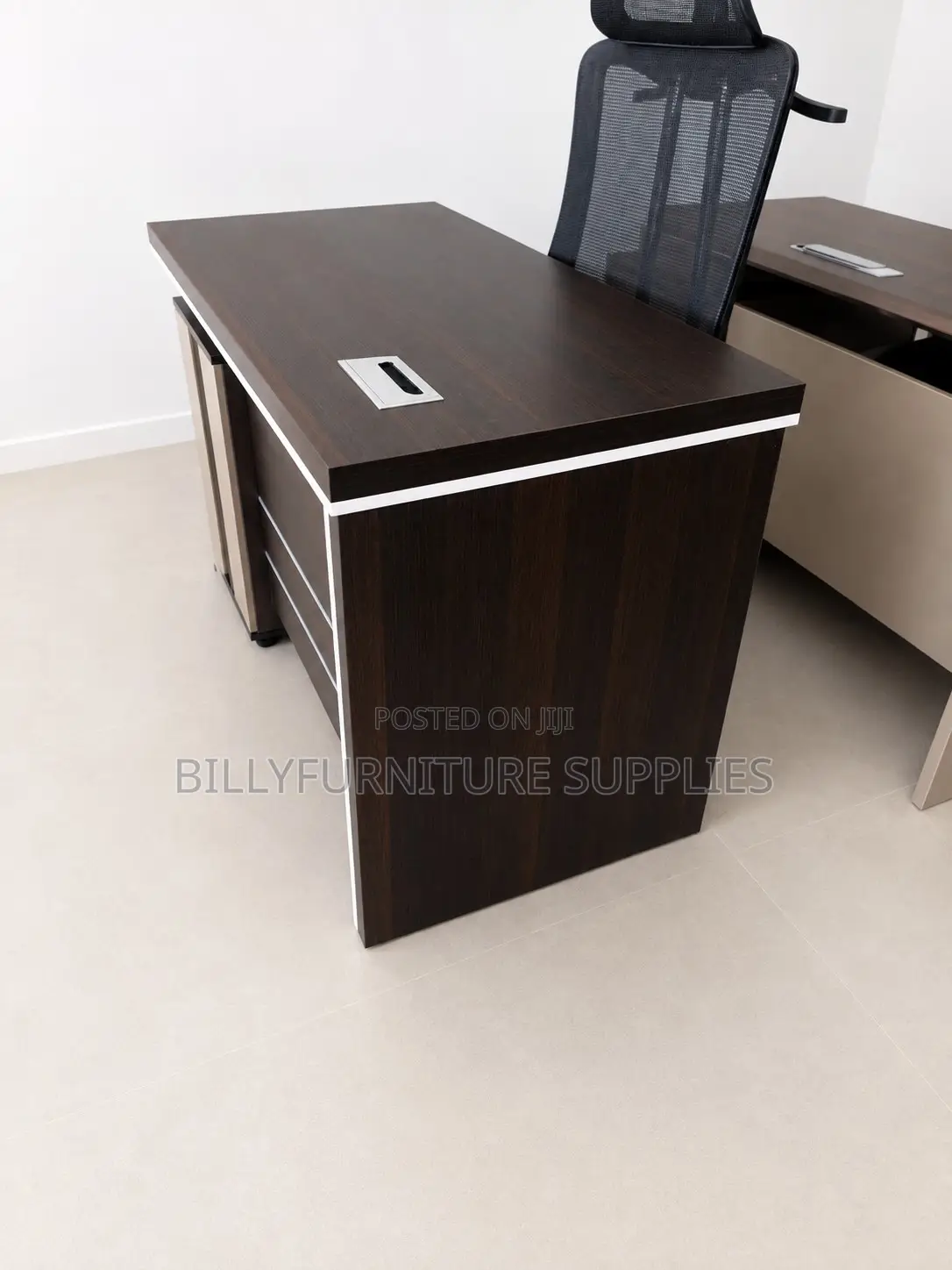 Elite Dark Wood Executive Desk Nairobi | Premium Office Design