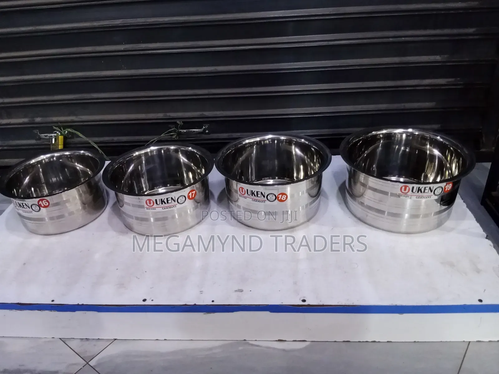 Stainless Steel Sufuria 4pc / UKEN Stainless Steel Cookware