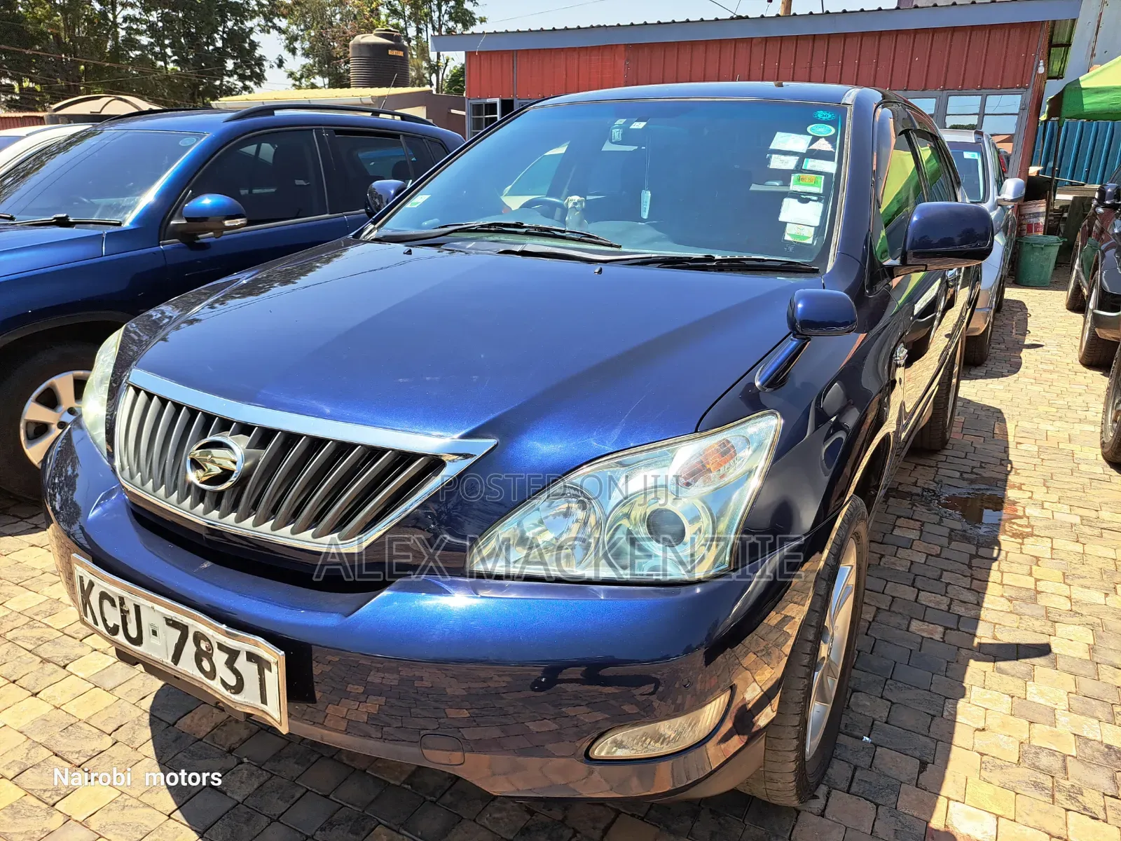Toyota Harrier 2012 Blue