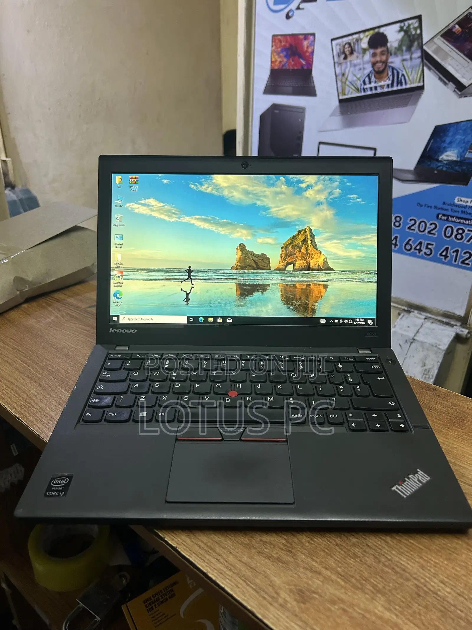 Laptop Lenovo ThinkPad X250 8GB Intel Core i3 SSD 256GB
