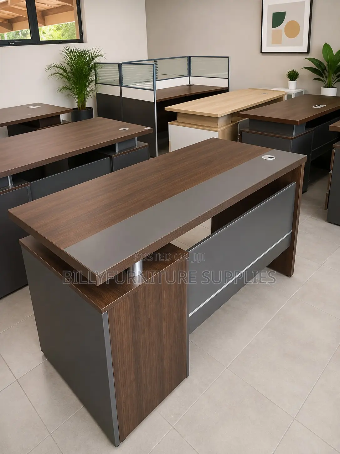 Urban Executive Office Desk Nairobi | Sleek Modern Workstation