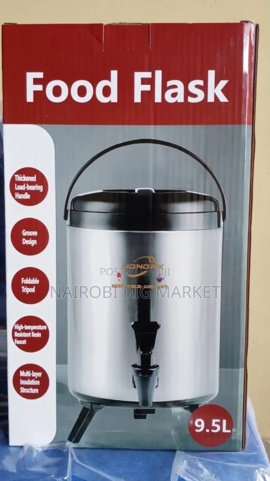 9.5l Food Flask T-Turn