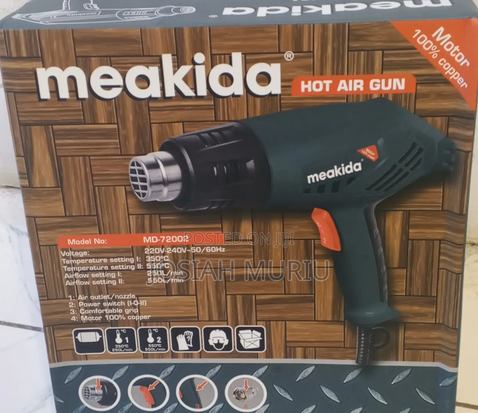 Meakida Proffesional Heat Gun