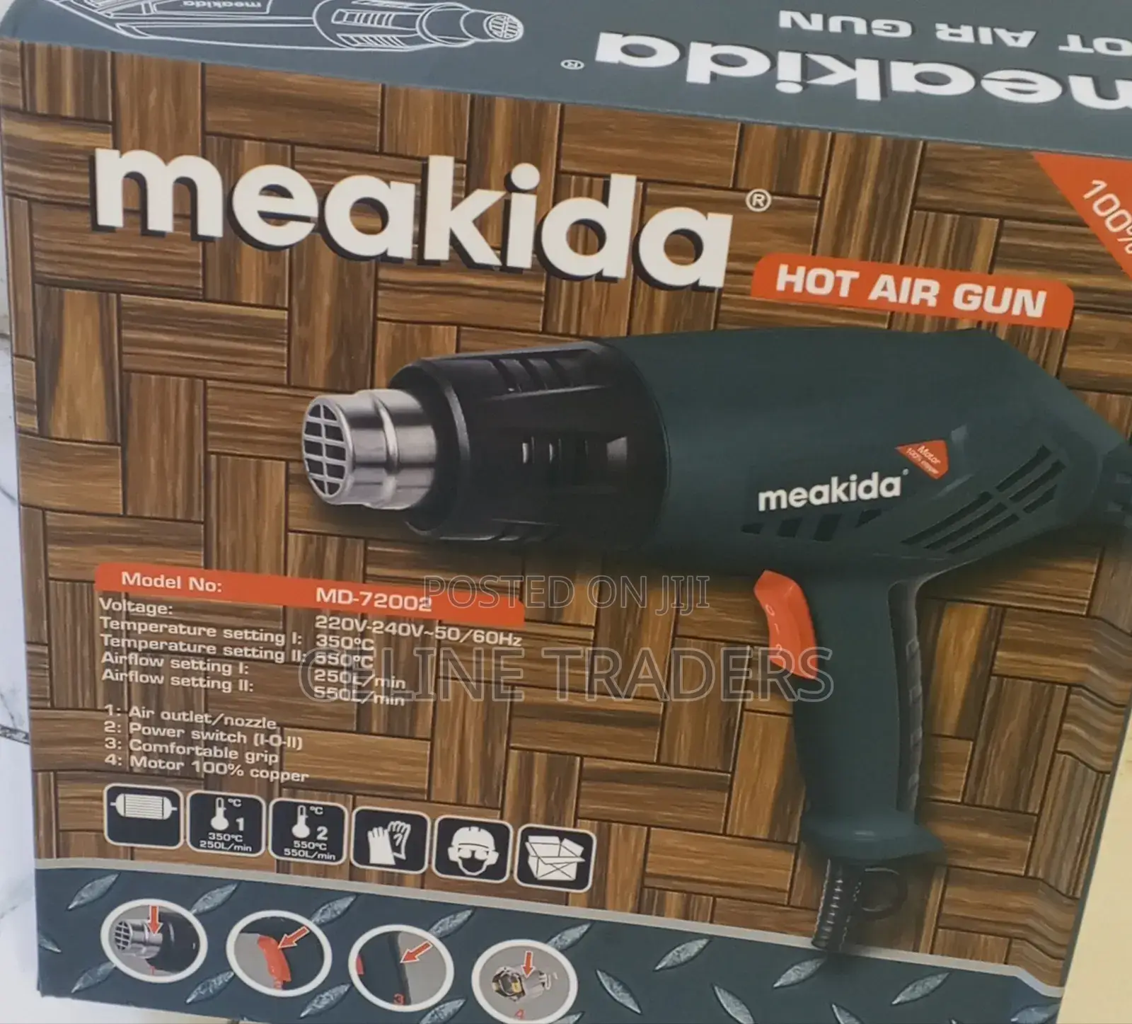 Heavy Duty Meakida Heat Gun