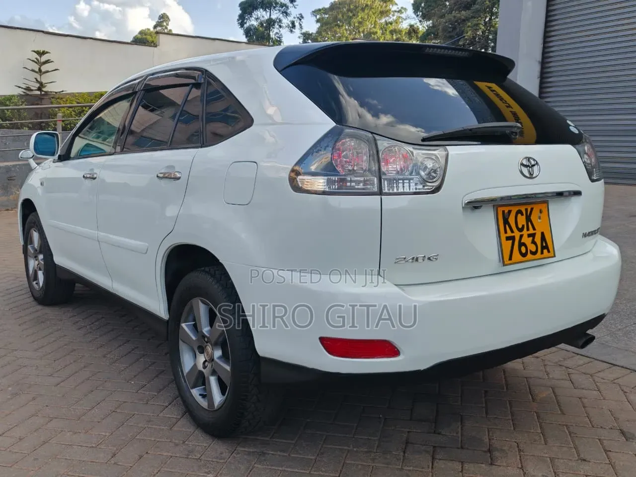 Toyota Harrier 2010 White