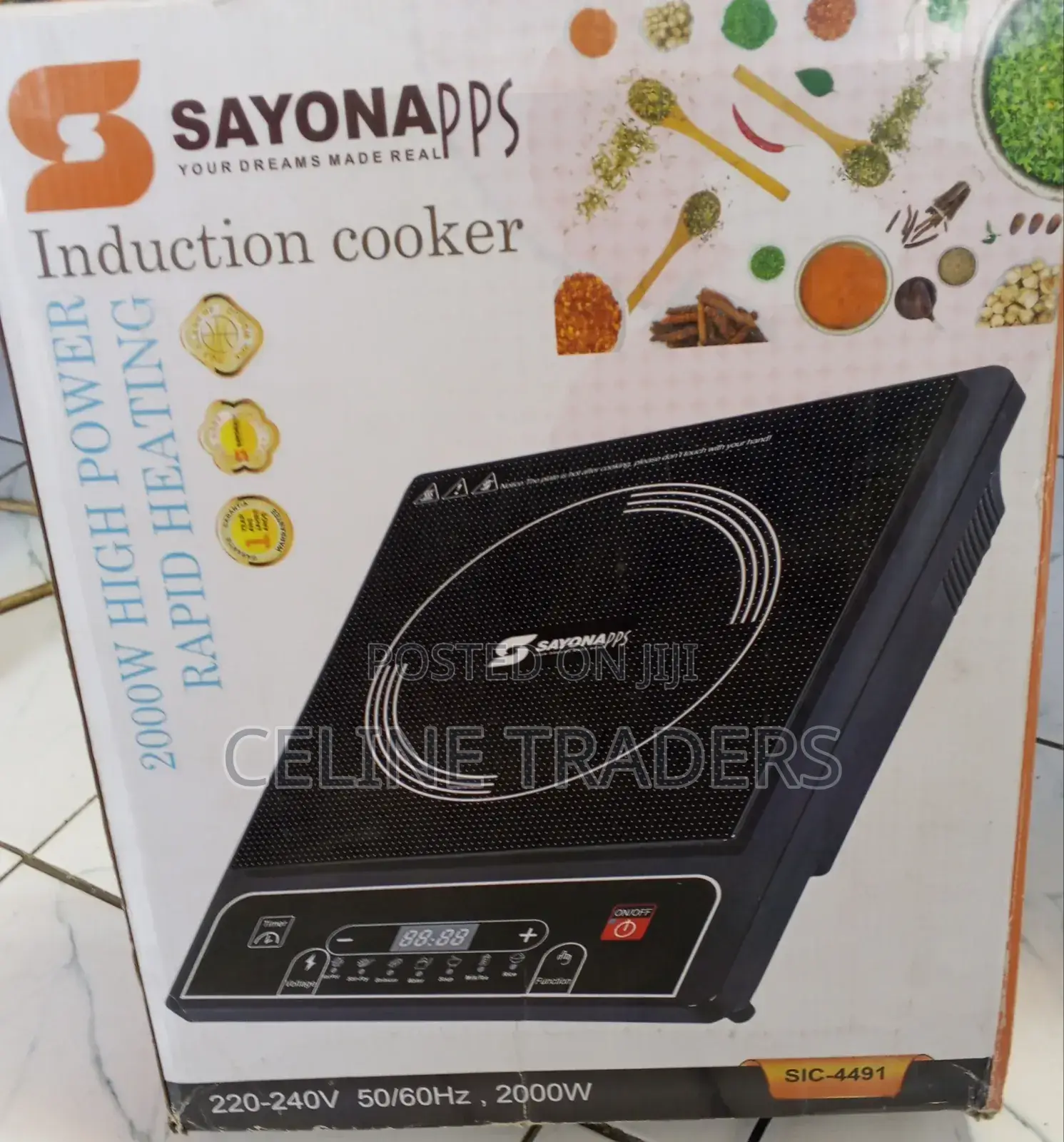 Sayona Induction Cooker