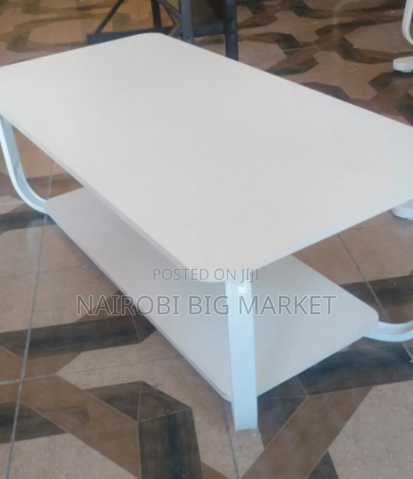 Modern Imported Executive Marble Top Coffee Table