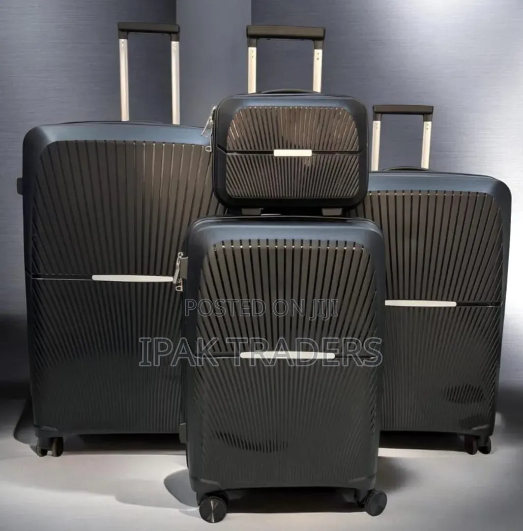 4 in 1 Luxurious Unbreakable Suitcase*Zipper Closure