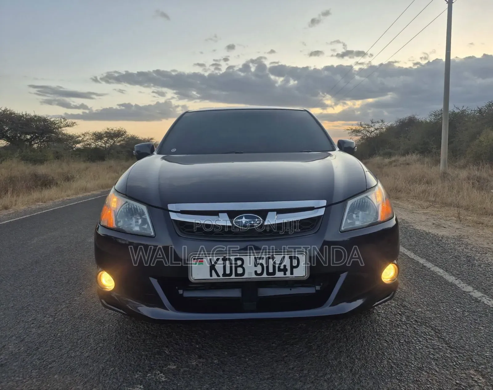 Subaru Exiga 2014 Blue