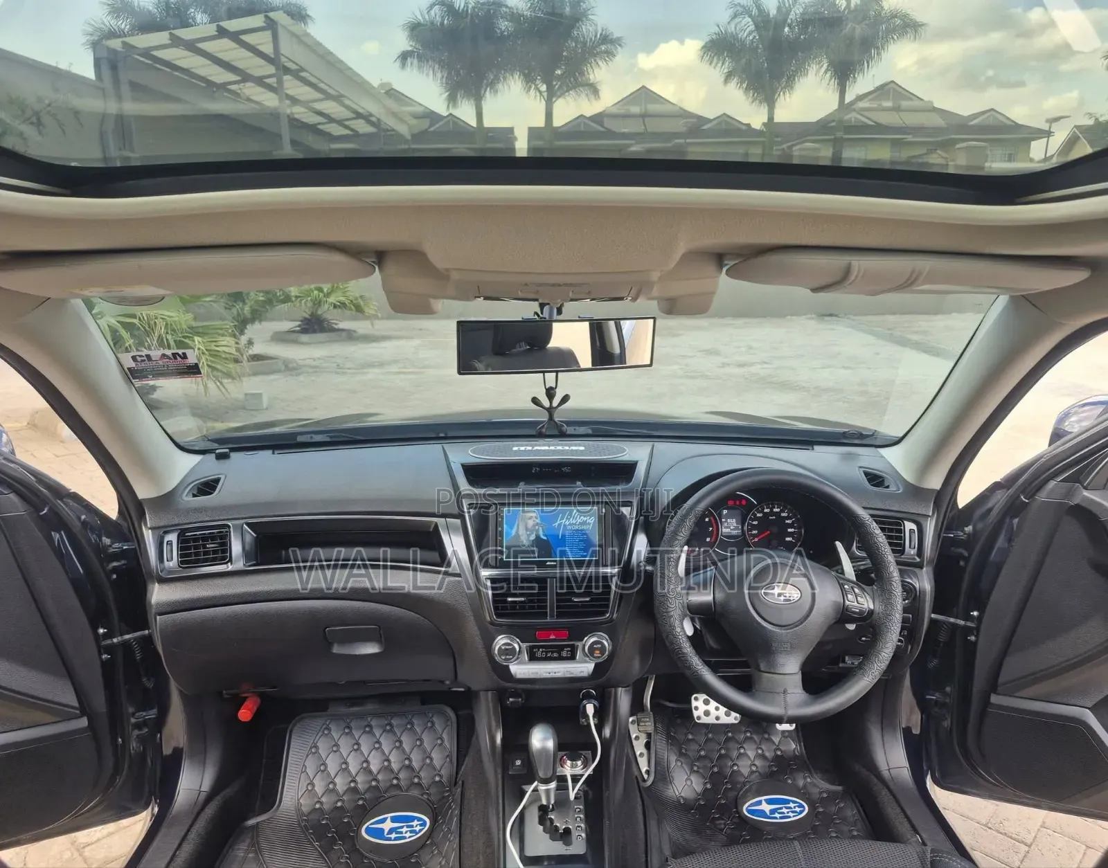 Subaru Exiga 2014 Blue