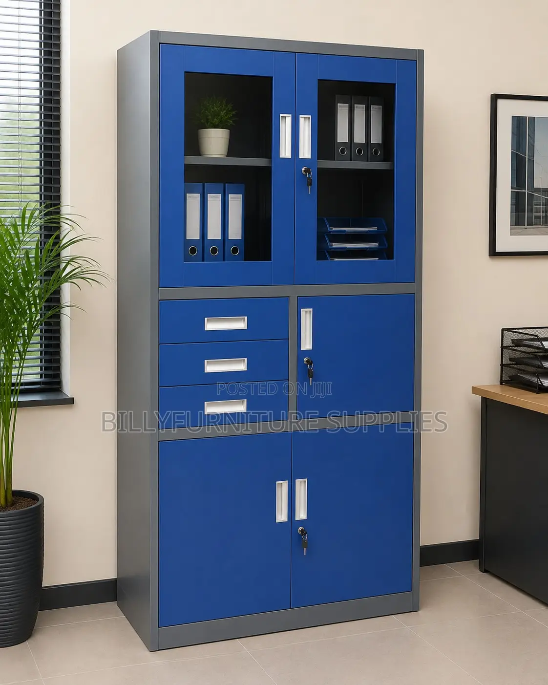 Secure Steel Office Filing Cabinet Nairobi | Lockable Document Storage