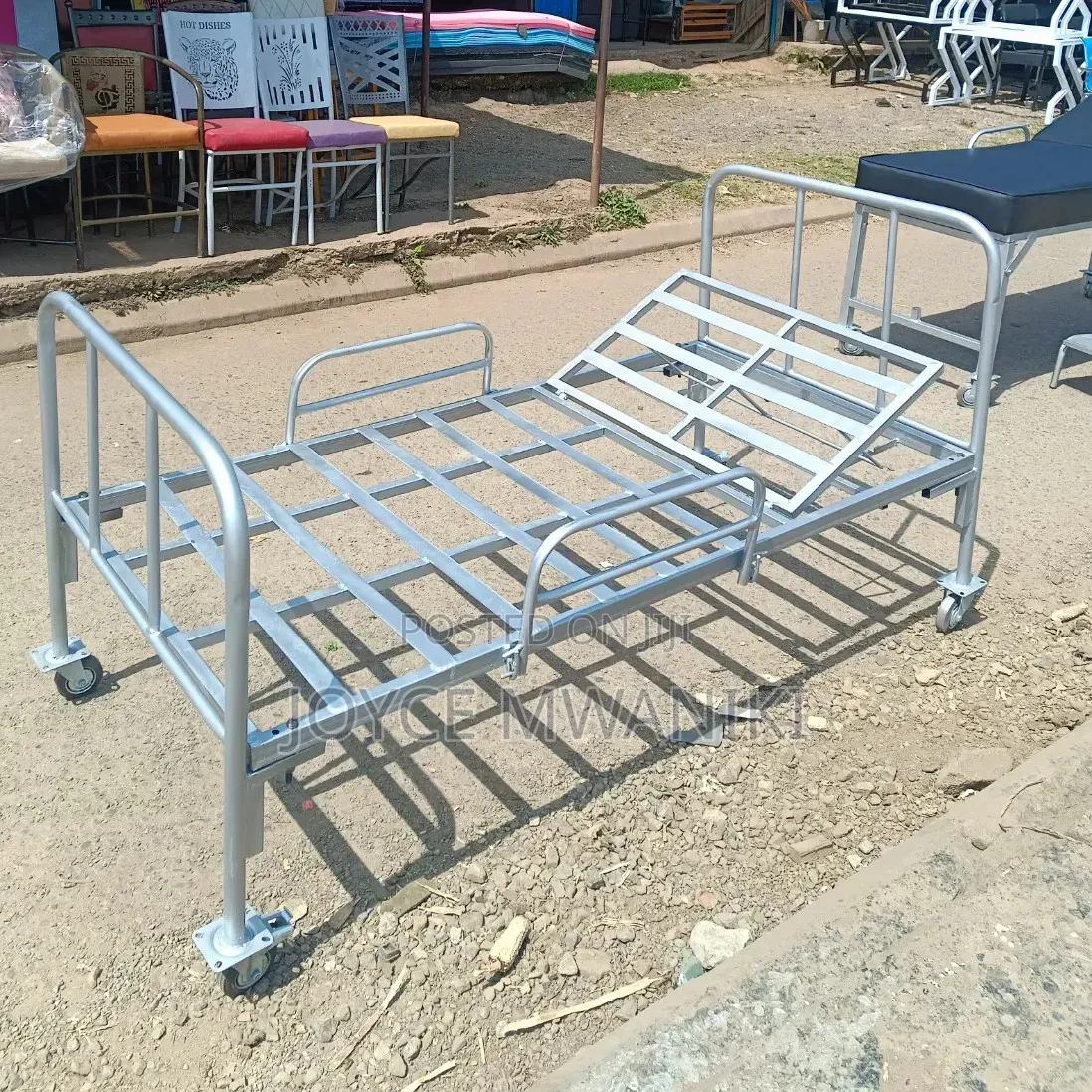 Hospital Bed, Without Mattress.