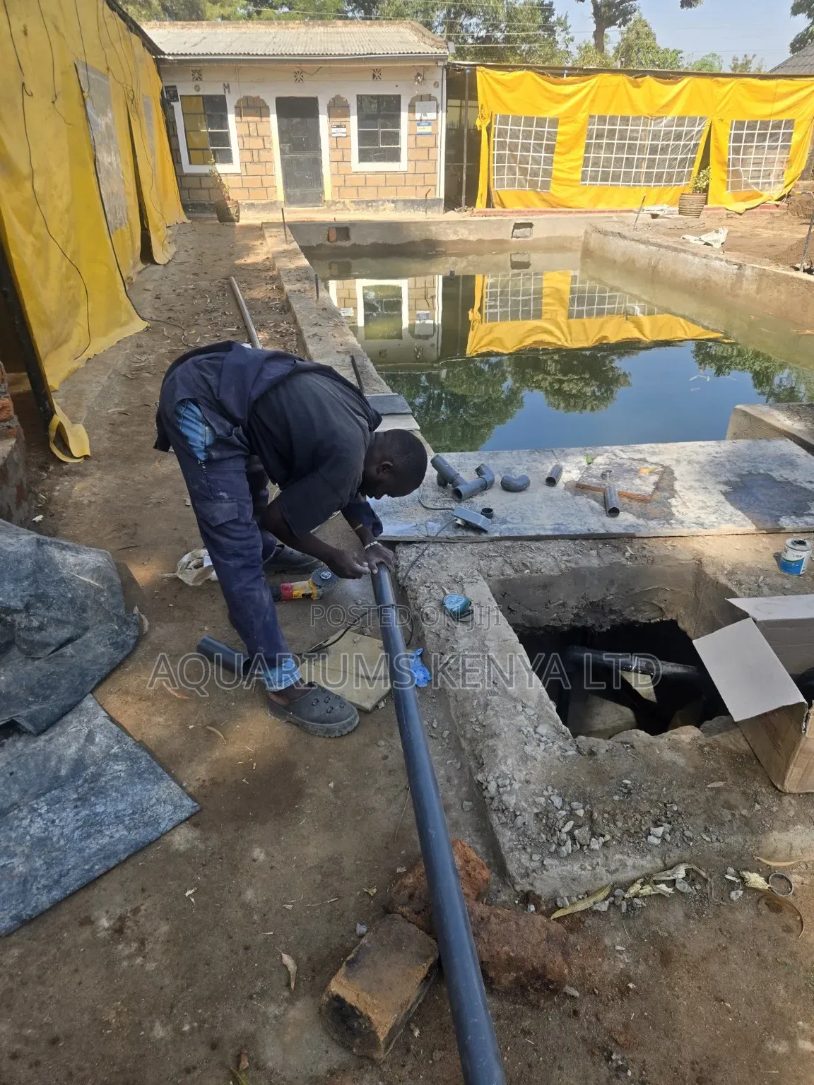 Professional Swimming Pool Construction Renovation in Kenya 