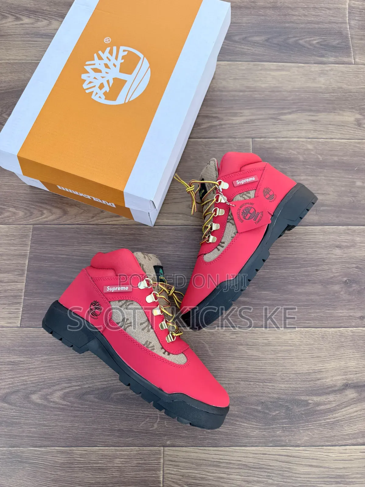 Timberland Supreme "New York Yankees Red"