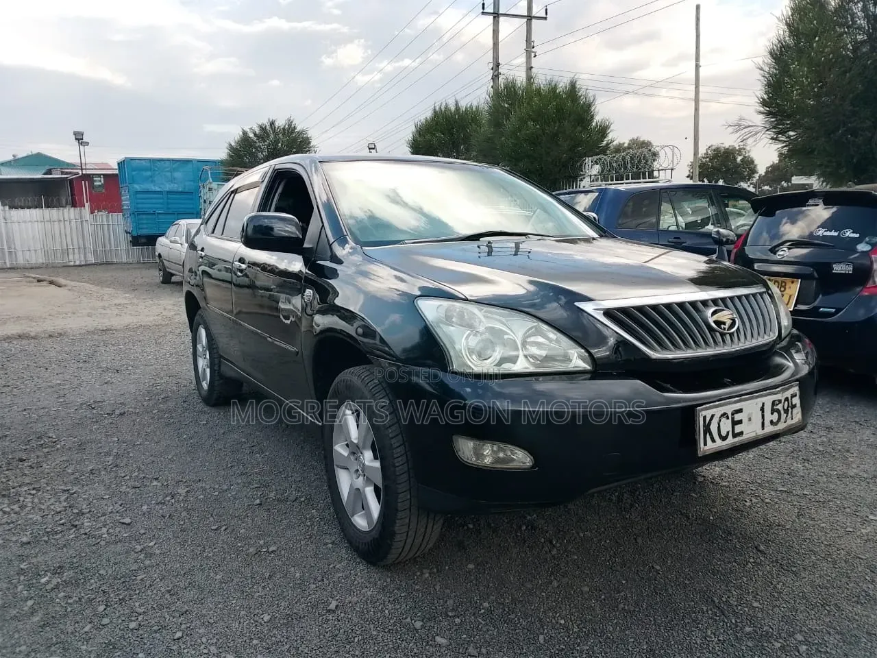 Toyota Harrier 2008 Black