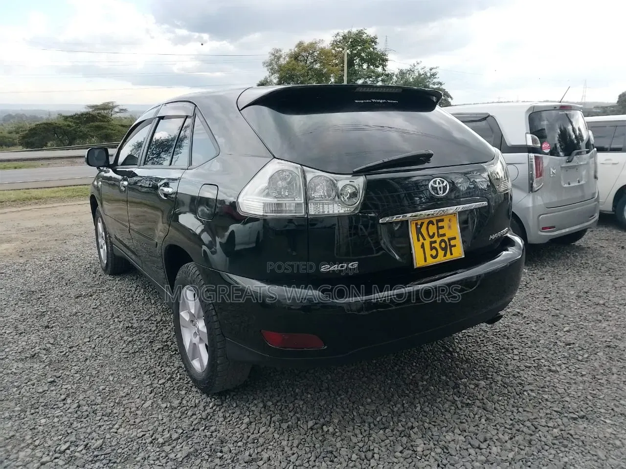 Toyota Harrier 2008 Black