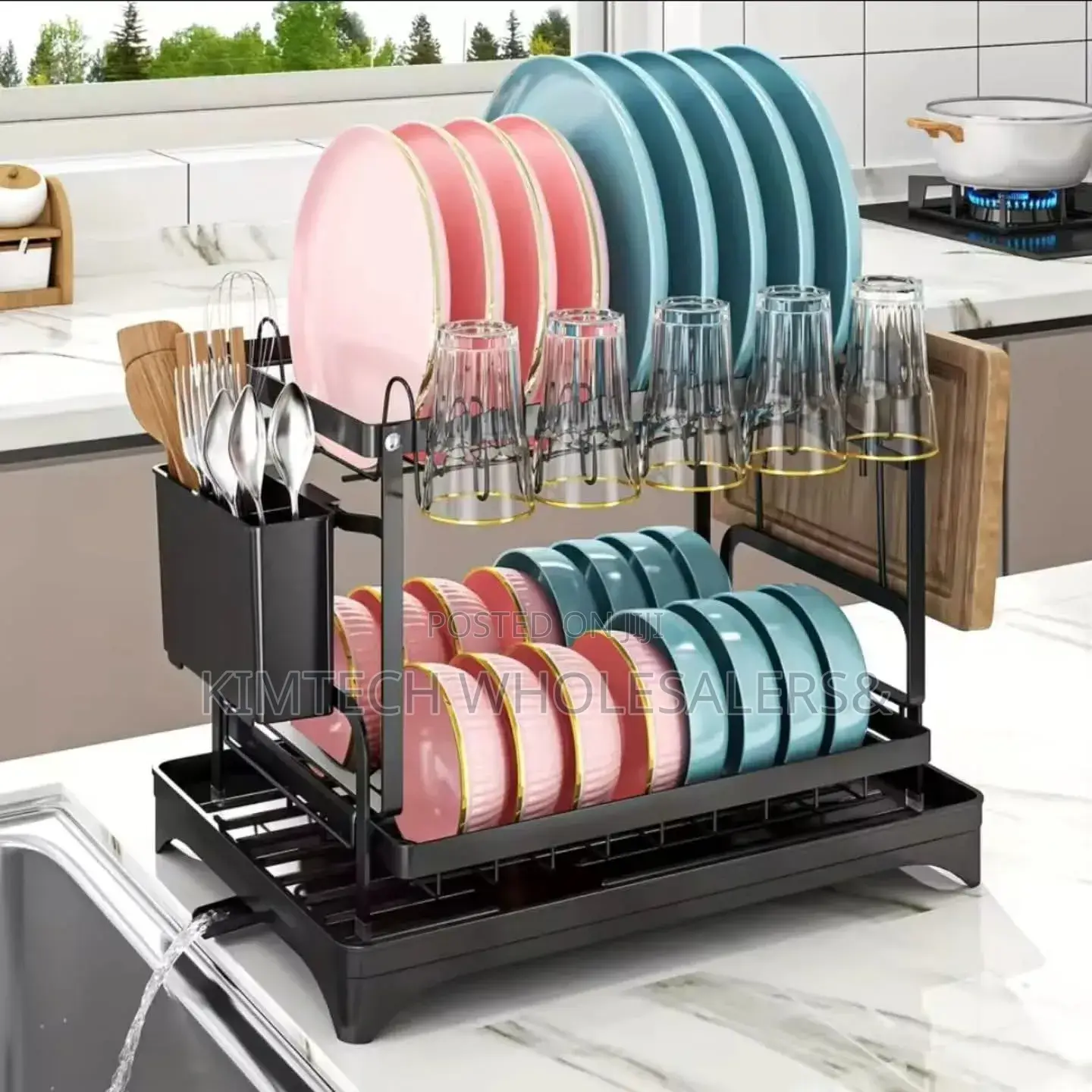 Classy High Quality 2 Tier Dish Rack