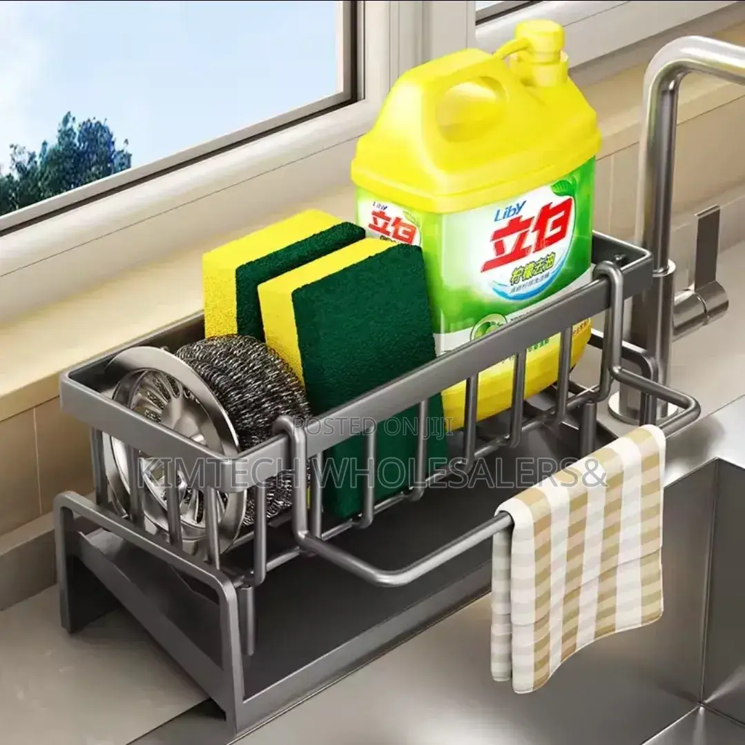Sink Caddy Multifunctional Sink Sponge Detergent Storage Rack